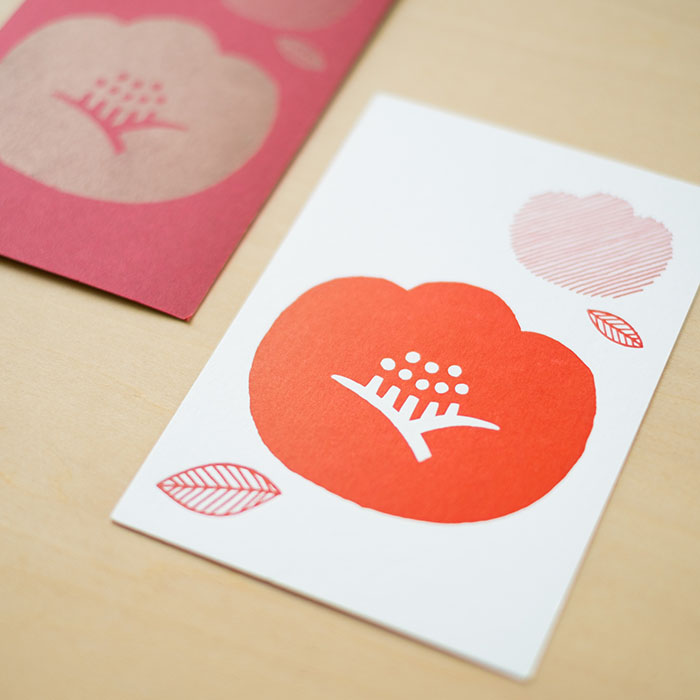 つばきの年賀状